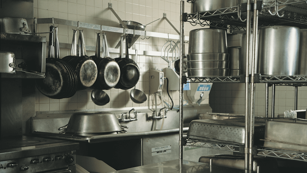 退去者が残した設備