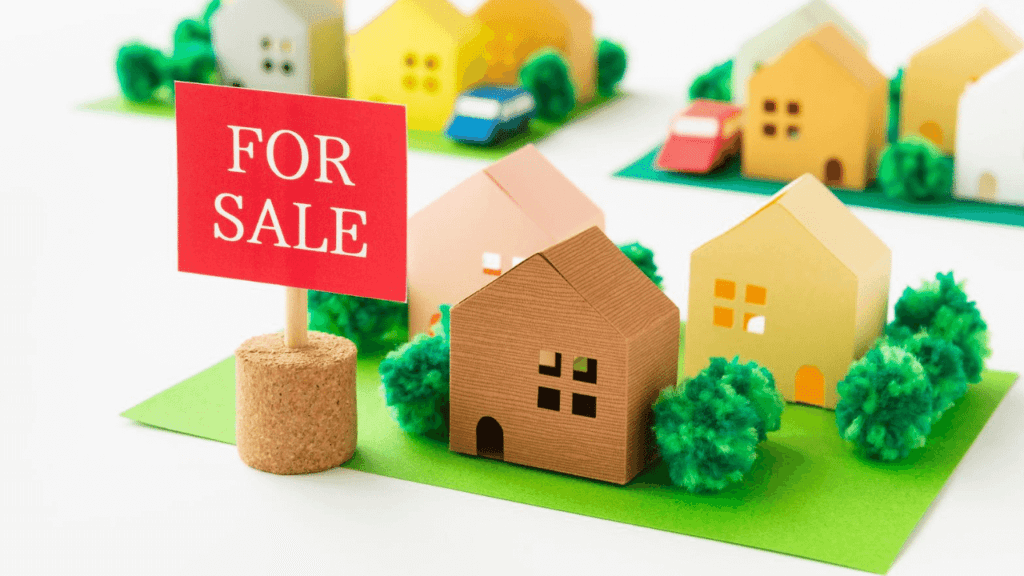 売出し物件の模型