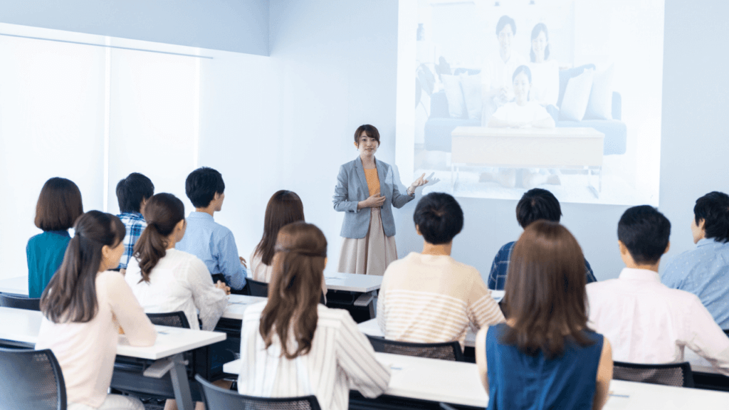 REITのセミナーの様子